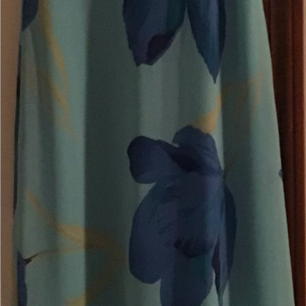 My Michelle Green A-Line Midi Dress Resort Wear